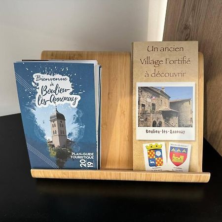 Appartement Cosy Et Lumineux Dans Village Medieval Boulieu-les-Annonay Bagian luar foto